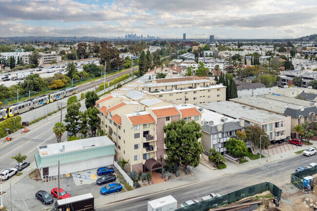 Aerial Photo - Hughes Towers Apartments