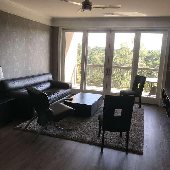 Living Room with Furniture - 605 Watermarke Ln