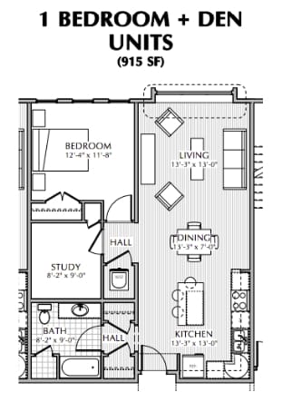 Floorplan - Bacon Street Lofts