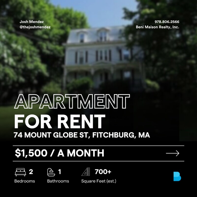 74 Mt Globe St Unit 5, Fitchburg, MA 01420 Room for Rent in Fitchburg