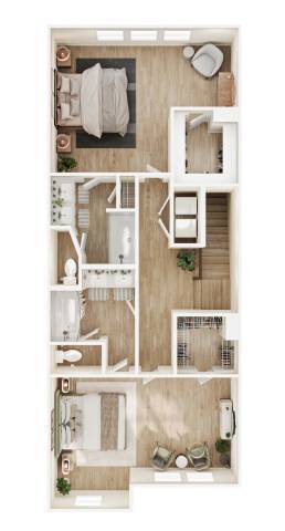 Plano de planta - ABODE at Dunn Creek