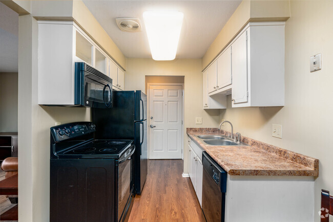 1BD,1BA-598SF-Kitchen - University Oaks