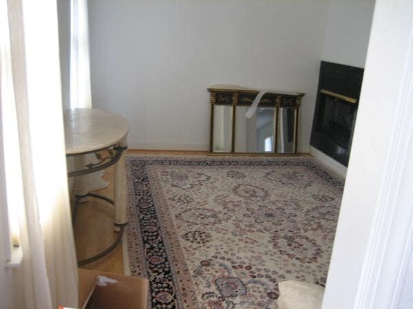 Sunken Living Room with See-Through Gas Fireplace - 4924 Lippingham Dr