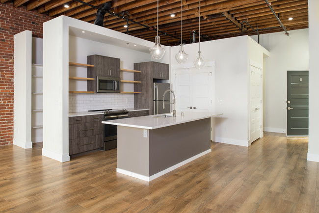 Kitchen - The Genesee Luxury Downtown Lofts