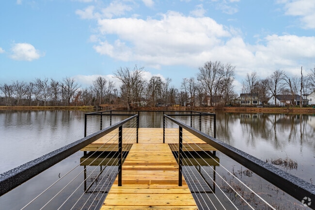 Wilborn Park has several docks from which residents can fish or enjoy the view.