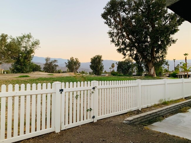 Backyard view - 76835 Oklahoma Ave