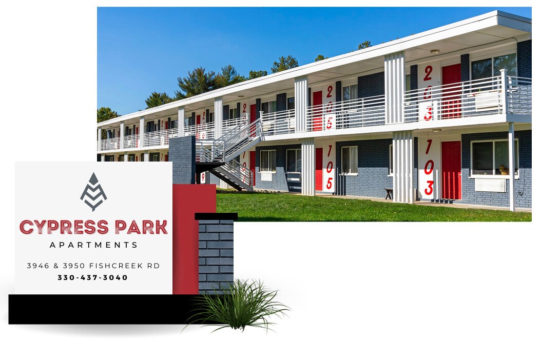 Cypress Park Apartments 3946 Fishcreek Rd Stow, OH