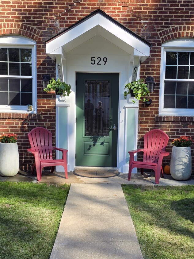 Front door - 529 Dale Drive