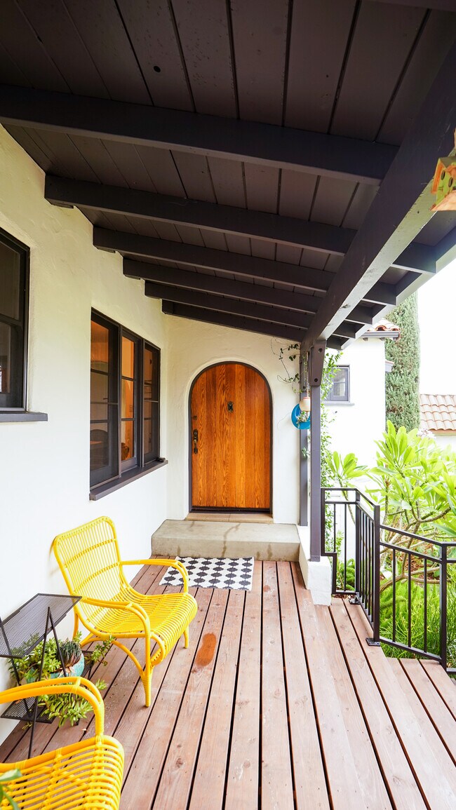 Front Porch (With View) - 1418 Linda Rosa Ave