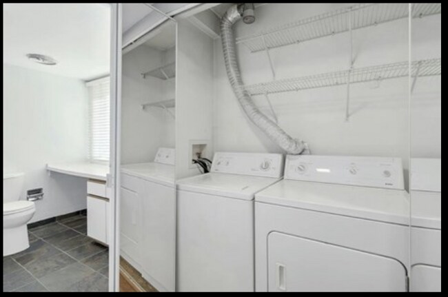 Dryer Washer inside - 1906 Plum Grove Rd