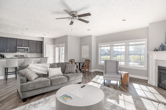 2BR, 2.5BA - 2,000SF - Living Room - 3396-3442 Summers Gate Dr