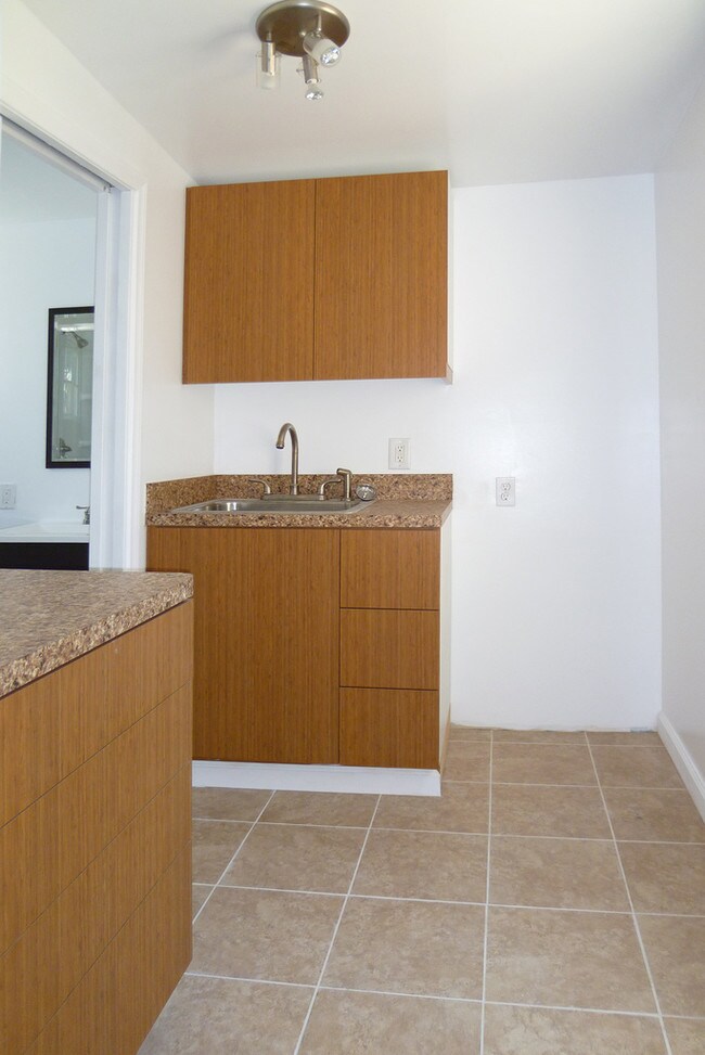 Kitchenette + Fridge (not shown) - 2102 Veteran Ave