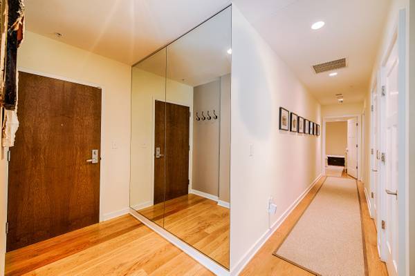 front door entrence looking into loft - 1700 Clarendon Blvd