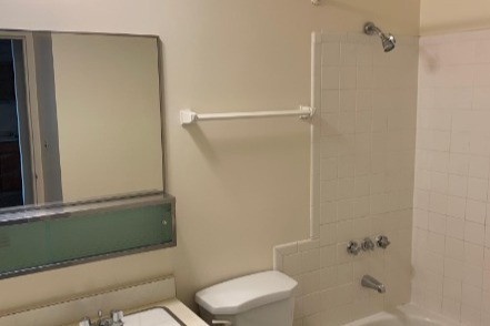 Standard Bathroom - Hilldale Towers