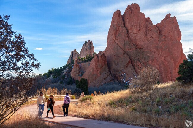 Garden of the Gods is just a few miles from the Old Colorado City neighborhood.