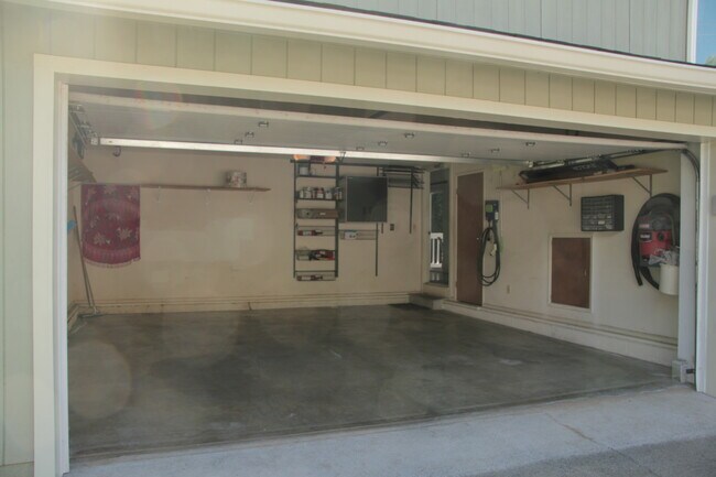 Garage with EV charger - 2301 10th Ave
