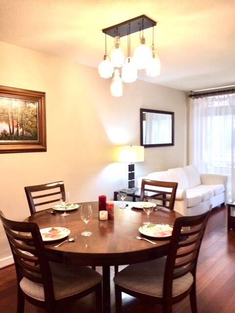My dining table is HUGE! - 888 N Quincy St
