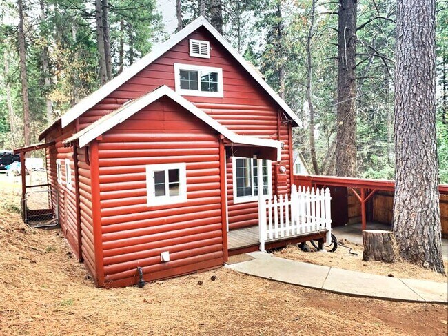 Foto del edificio - Adorable log cabin style home for rent near Hwy-50 and Safeway!