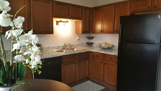 Brand new cabinets and counter tops - The Boulevard Townhomes