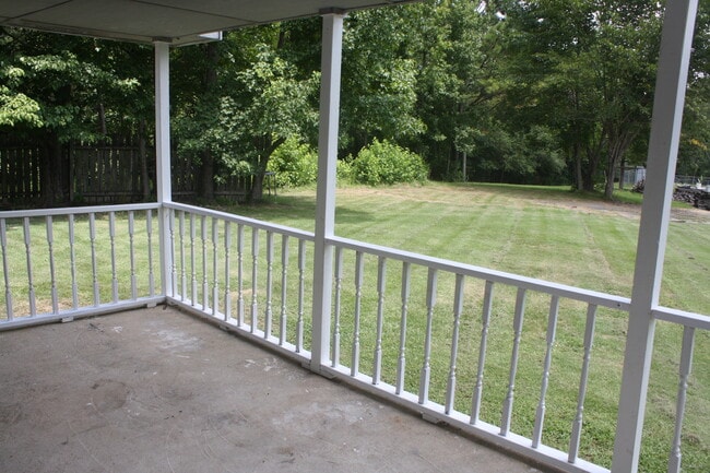 view from the front porch - 3305 Peaceway Dr