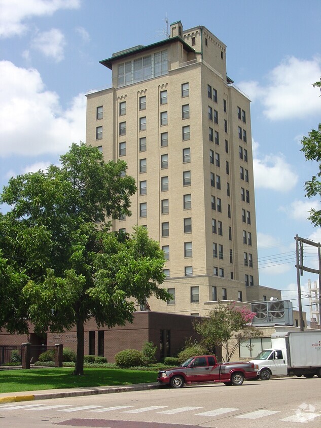 View from the east across Barton Avenue - The Kyle