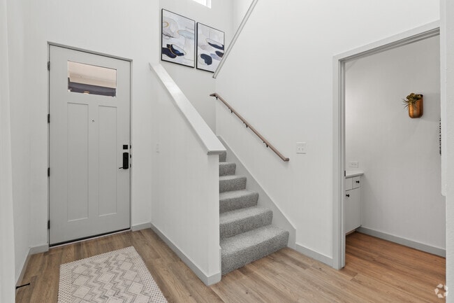 3BR, 2BA - 1,351SF - Entrance - Villas at Creekside