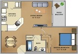 1 Bedroom / 1 Bath