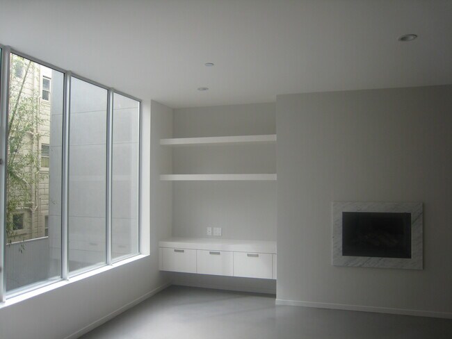 Sala de estar y Fire lugar - 520 Chestnut St