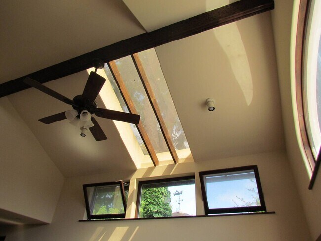 16 foot ceilings with sky lights - 2112 Walnut Ave