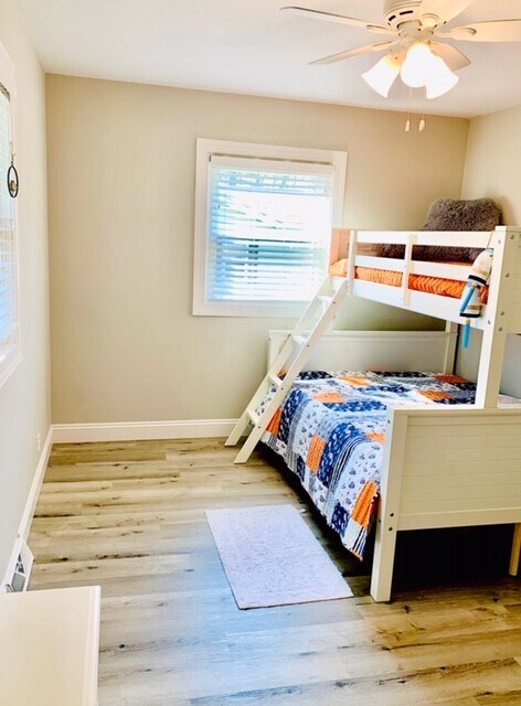 Juvenile bedroom, twin over full bunk bed - 9370 E Miami Ave