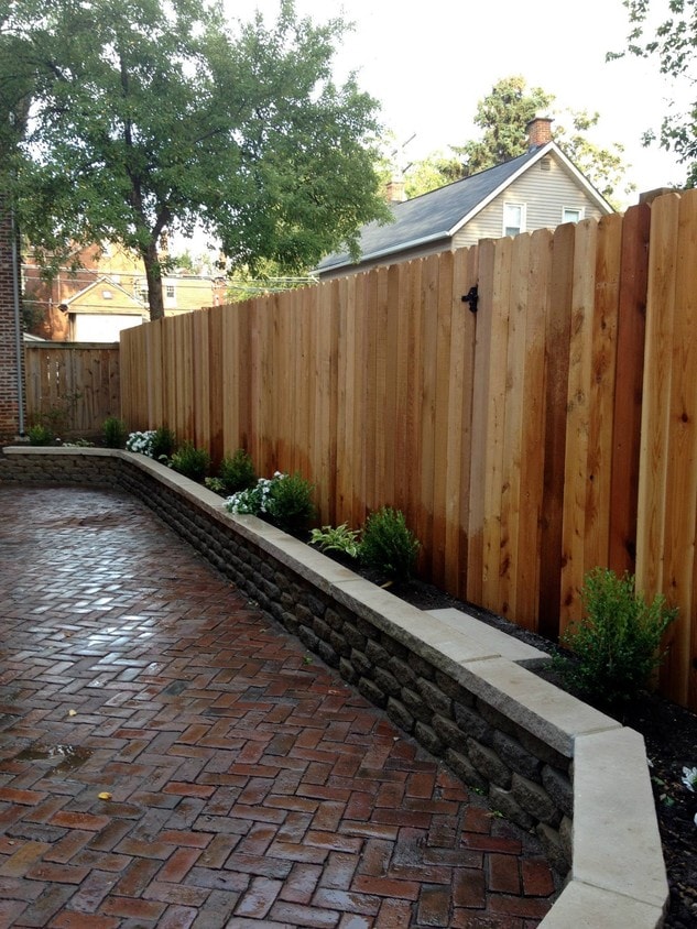 Awesome patio with privacy fence - 41 Frederick St