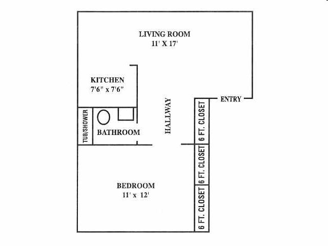 1BR/1BA - Castellan West Apartments