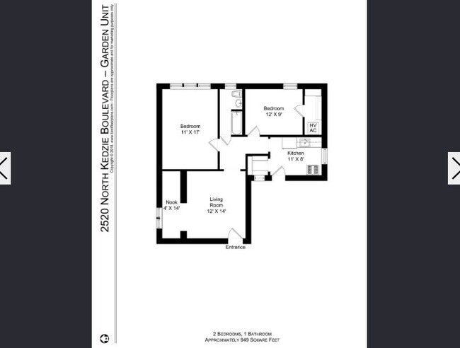 Photo - 2520 N Kedzie Blvd Apartment