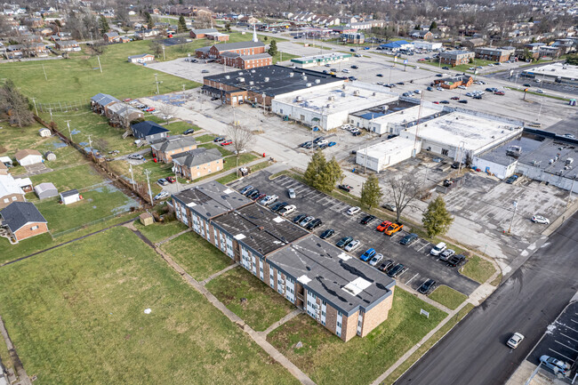 Aerial Photo - Edgewood Village Apartments