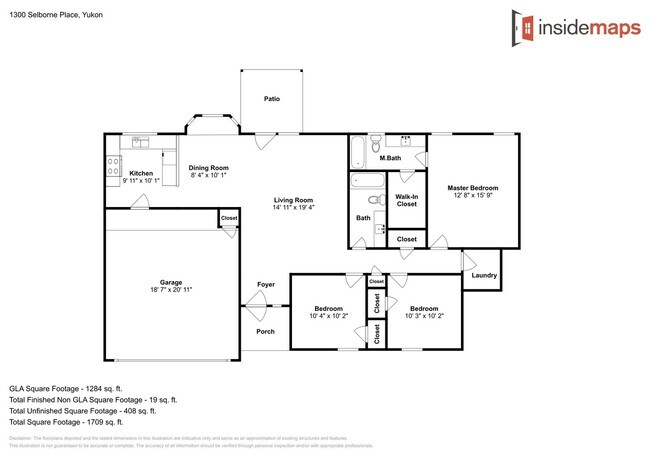 Foto del edificio - Nice 3 Bedroom 2 Bath Home in Mustang Schools