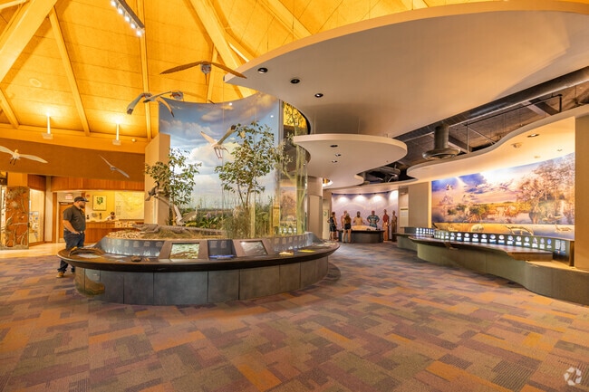 Just west of Homestead, FL, Everglades National Park features an indoor museum for visitors.