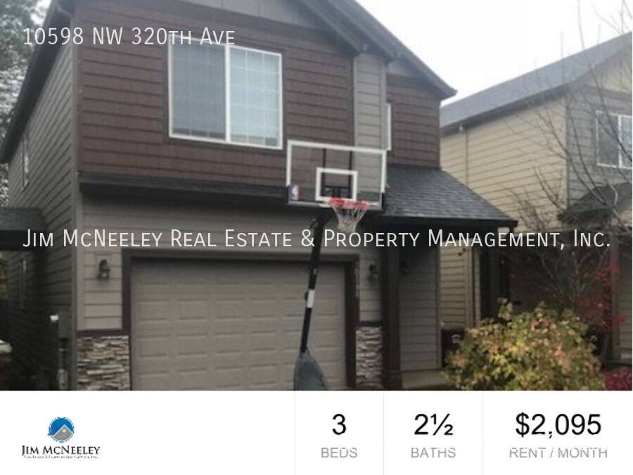 10598 NW 320th Ave, North Plains, OR 97133 House Rental in North