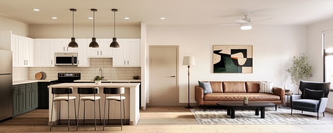 Kitchen and Living Room - Allers Landing