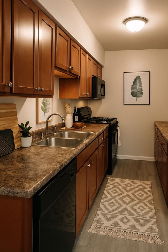 Cocina - Brook Run Apartment Complex