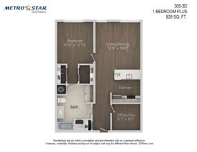 Interior Photo - Metro on Crown