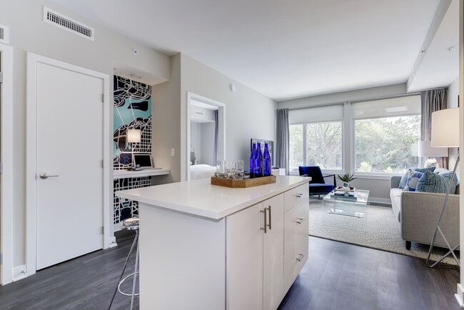 kitchen and living room - Valo Apartments