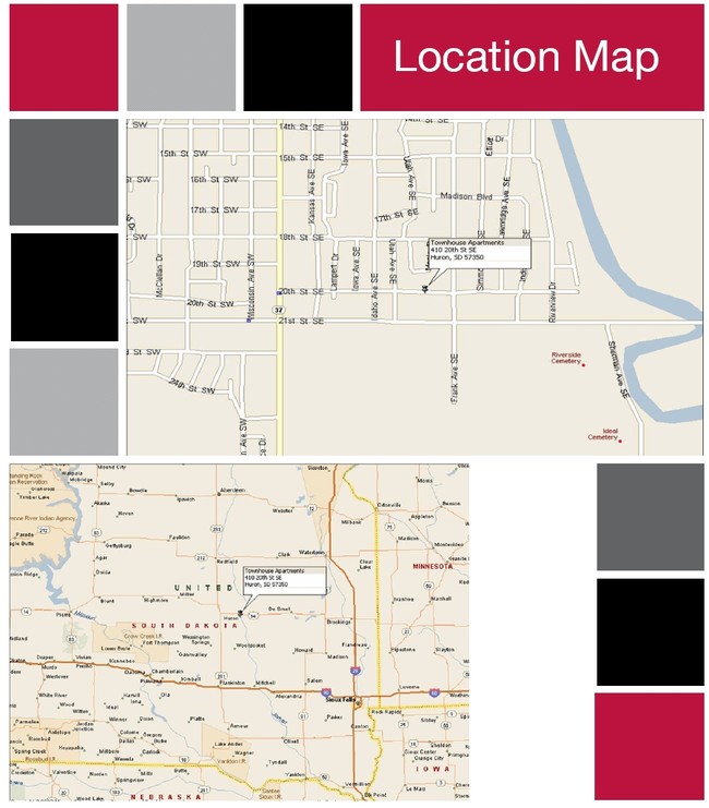 Townhouse Apartments Apartments Huron, SD