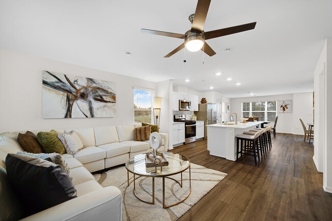 Open Concept Living Room - Terrabrook at Prairie Ridge