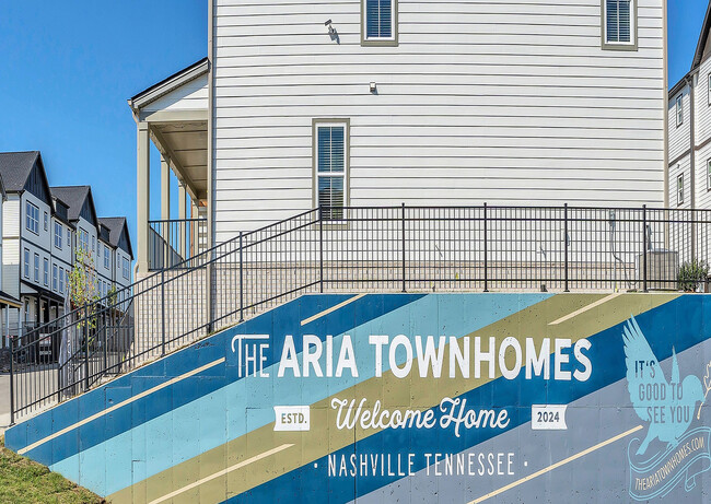 The Aria Community Mural - The Aria Townhomes