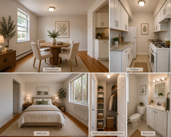 **A5 Studio - Decor Staged by Ai** - Verrazano Garden Apartments