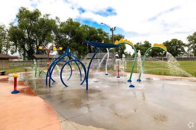 Residents will enjoy the water park on those hot summer days at Aga Park.