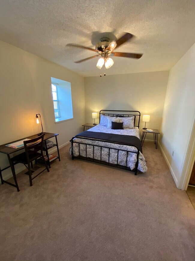 New carpet in large bedrooms with joining baths - 106 Michael Dr