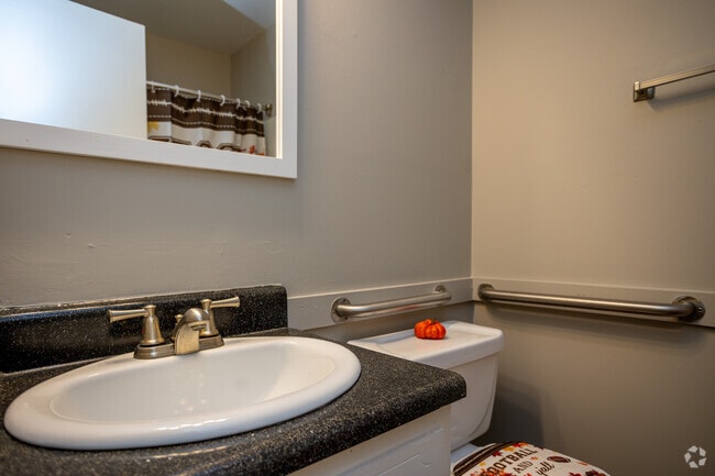 Studio - 380SF - Bathroom - Davidson Apartment Homes