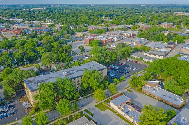 Aerial View - Cook Apartments at Libertyville