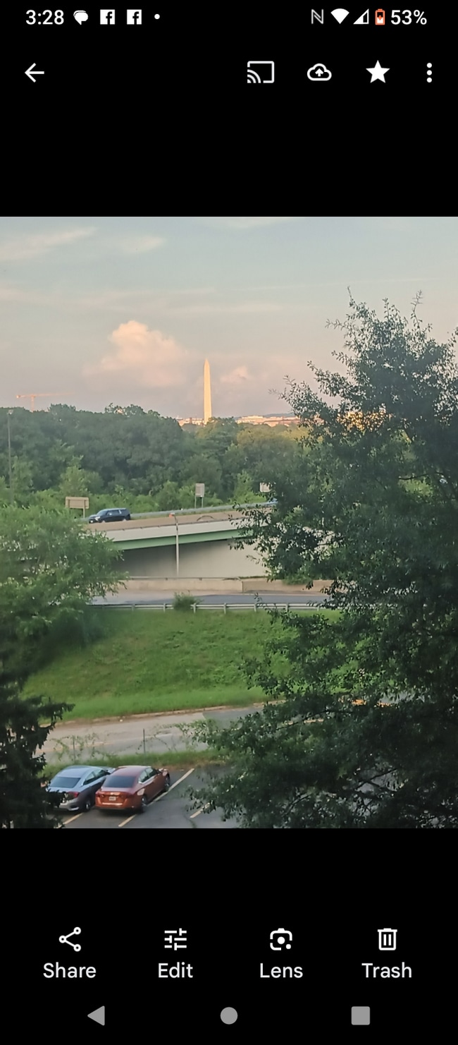 Beautiful view of the Washington monument - 1021 Arlington Blvd
